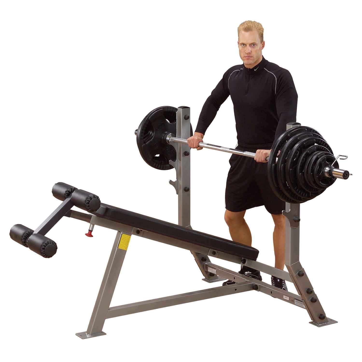 Body-Solid Decline Olympic Bench (SDB351G) bench Body-Solid 