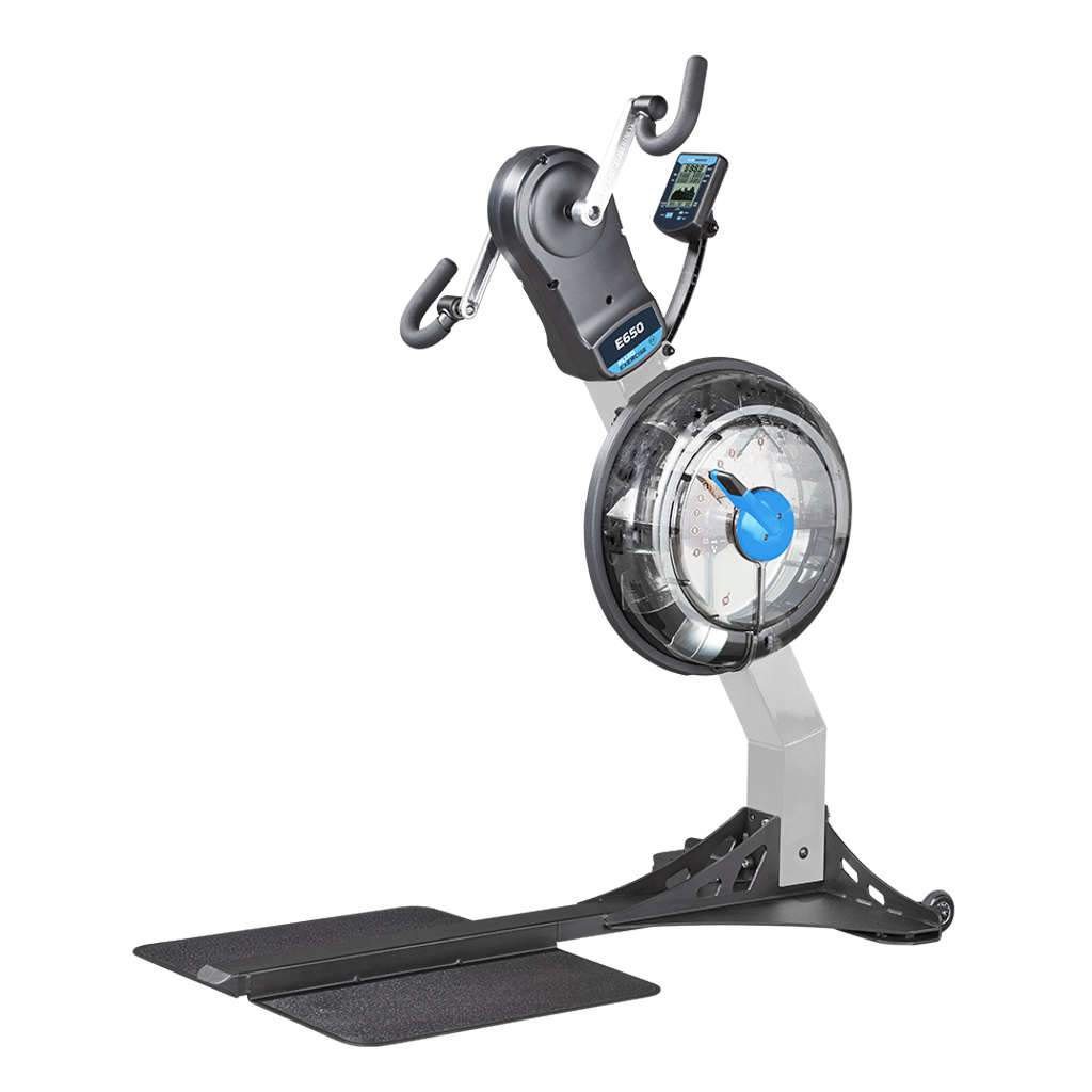 E650 Arm Cycle Standing Upper Body Ergometer Cardio Training First Degree Fitness 