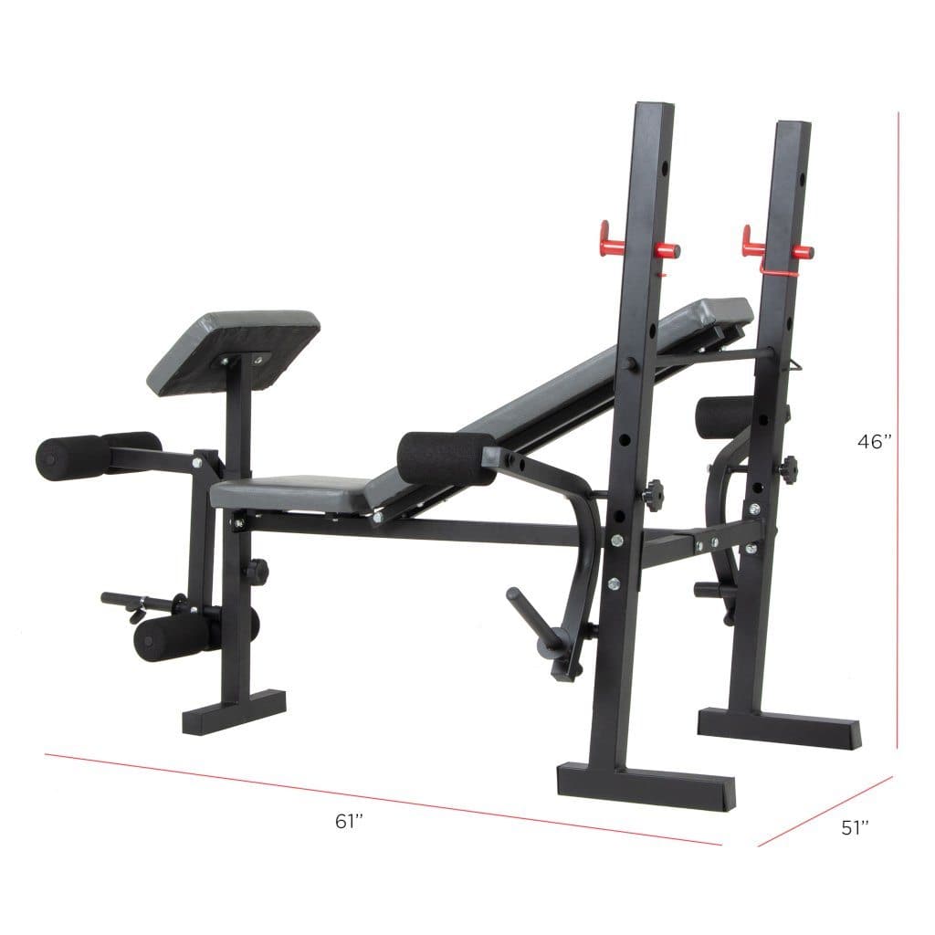 Buy the Body Champ BCB580 Standard Weight Bench with Free Shipping