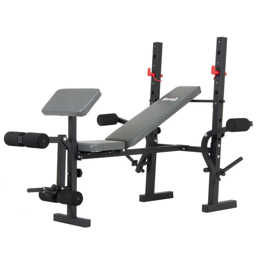Body Champ BCB580 Standard Weight Bench with Butterfly and Preacher Curl bench Body Champ 