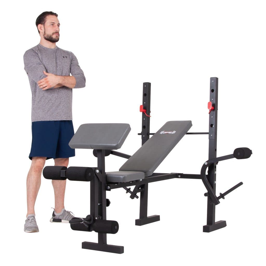 Body Flex Sports BCB3780 Adjustable Olympic Freestanding Weight Bench in  the Weight Benches department at