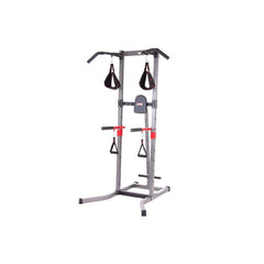 Body Champ Multi-Function Pull Up Bar, Exercise Equipment, Home Gym Power  Tower, Power Station for Pull Ups, Push Ups, Vertical Knee and Leg Raises  and Dip Stand, VKR1010, Grey, One Size, Dip