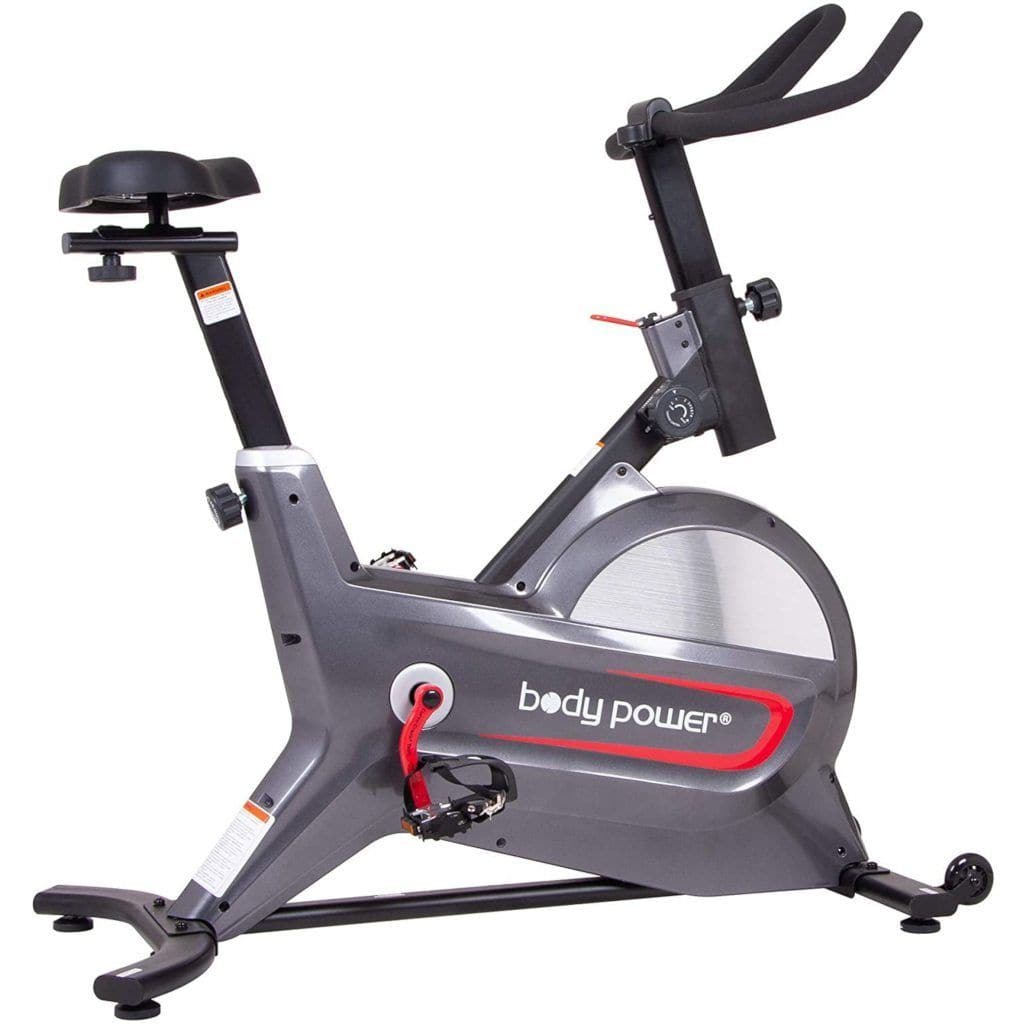 Body Power ERG8000 Deluxe Indoor Cycle Trainer With Curve-Crank Technology bike Body Power 
