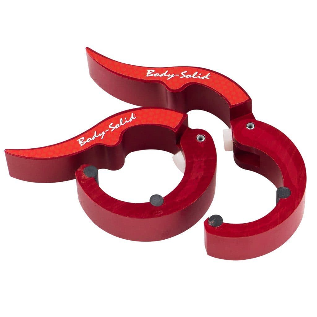 Body-Solid BSTROC Olympic Bar Collars bar Body-Solid Tools Red Annodized 