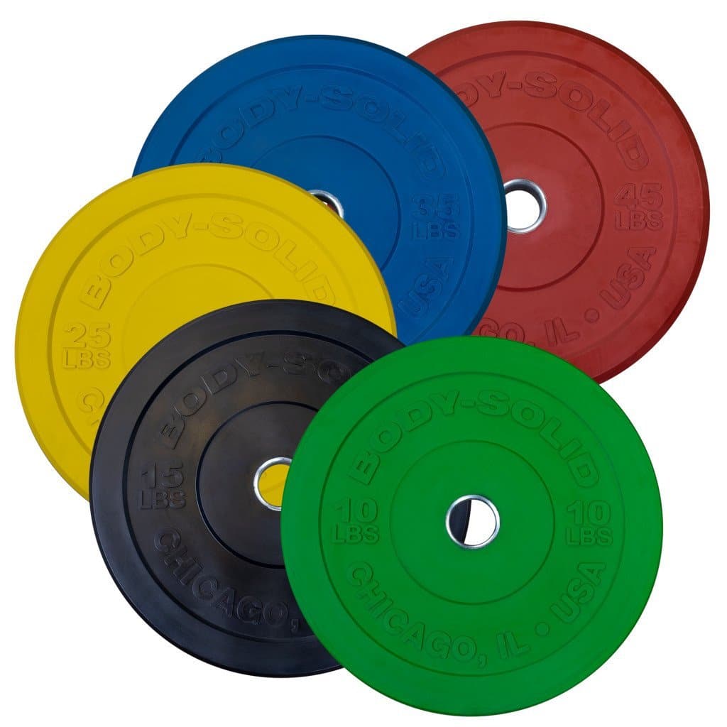 Body-Solid Chicago Extreme Colored Bumper Plates plate Body-Solid 
