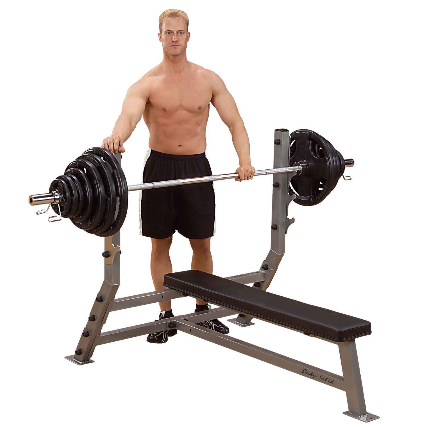 Body-Solid Flat Olympic Bench (SFB349G) bench Body-Solid 