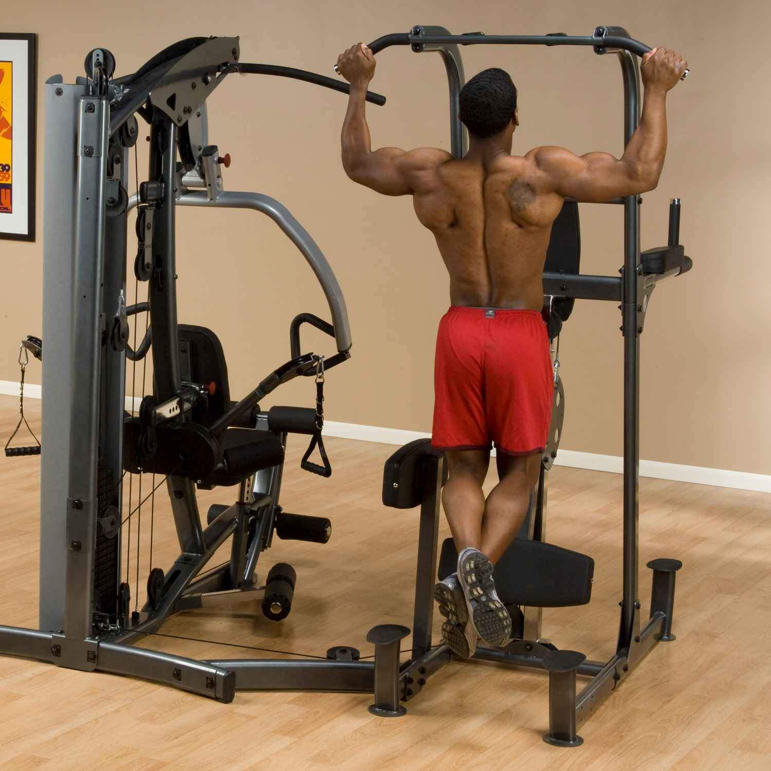 Assisted Dip Pull Up Machine Body-Solid S2ACD Series II Assisted