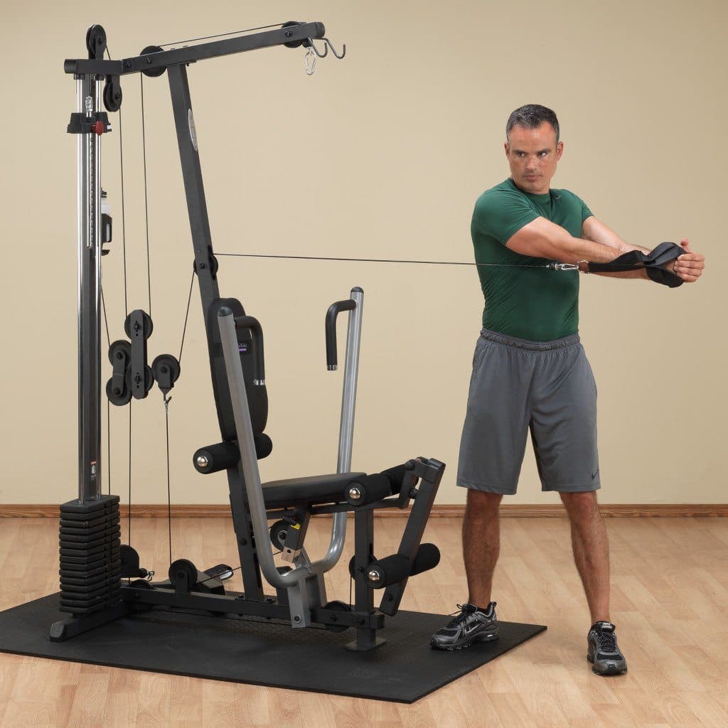 Body solid g1s selectorized weight stack home gym sale