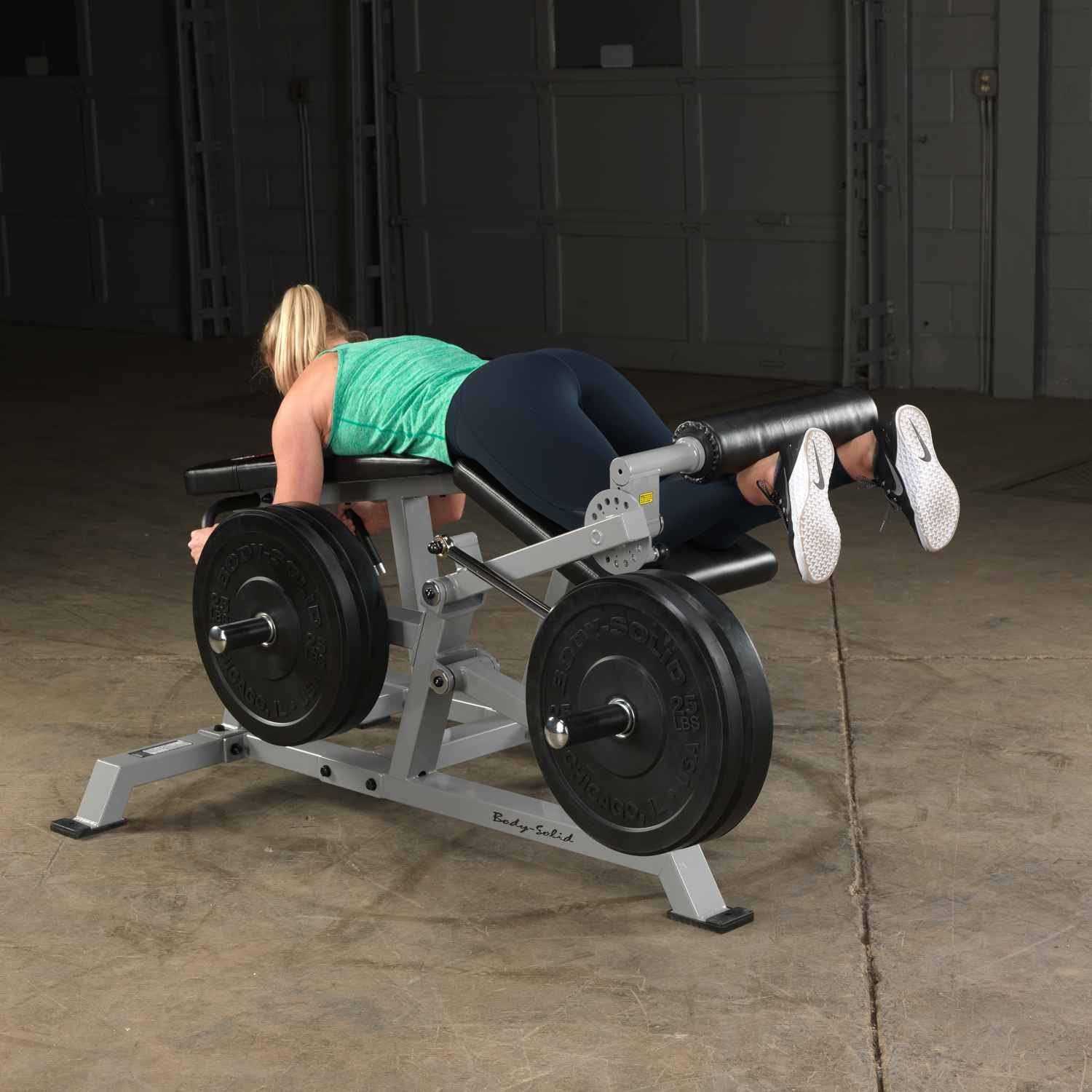 Body-Solid Leverage Leg Curl (LVLC) weight machine Body-Solid 