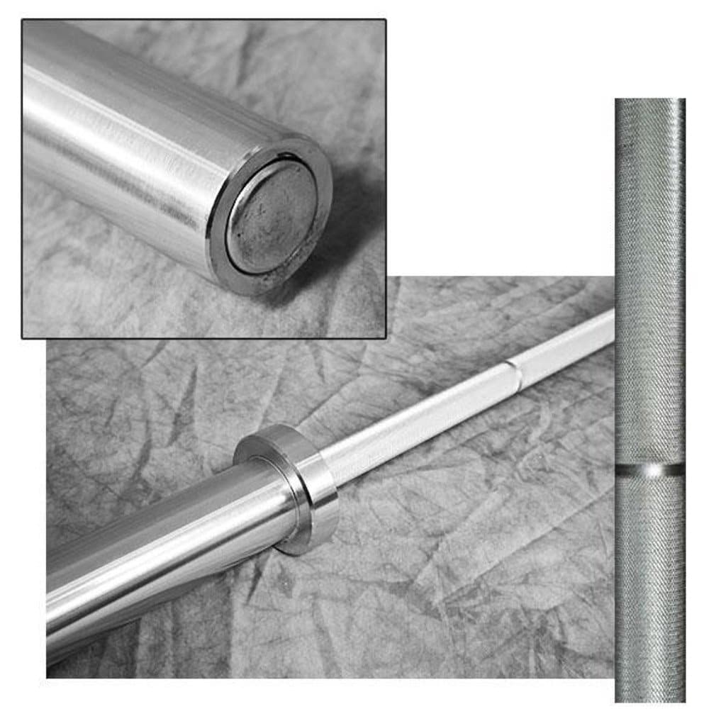 Body-Solid Olympic HIIT Bar, 6.5 feet, Zinc, 33lbs/15kb bar Body-Solid Iron 