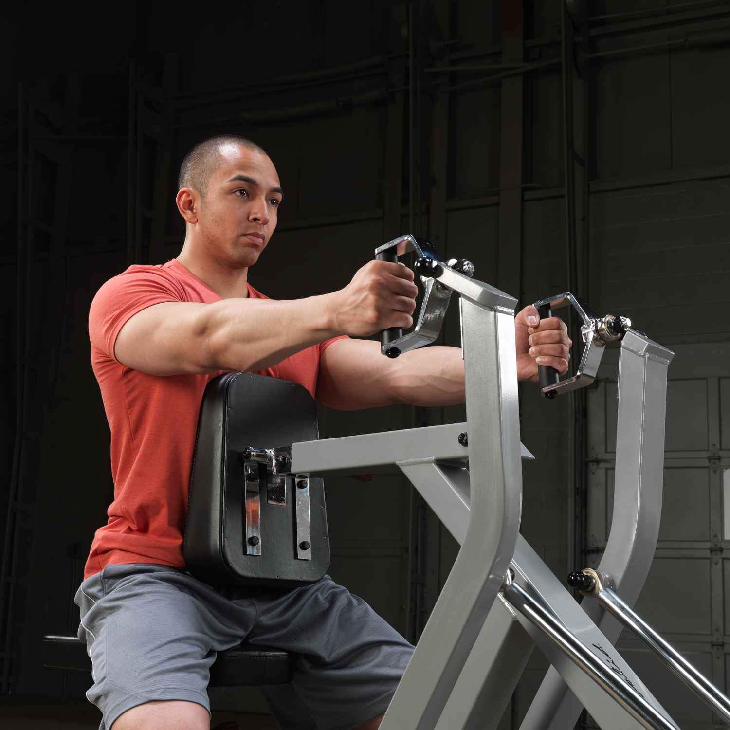 Body-Solid Pro ClubLine Leverage Seated Row (LVSR) weight machine Body-Solid 