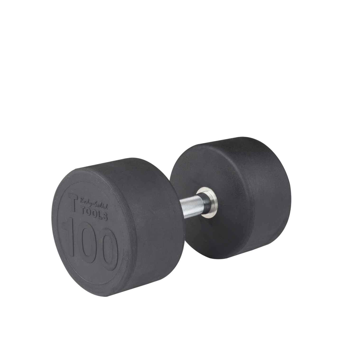 Body-Solid Round Rubber Dumbbells dumbbell Body-Solid Iron 100 lb 