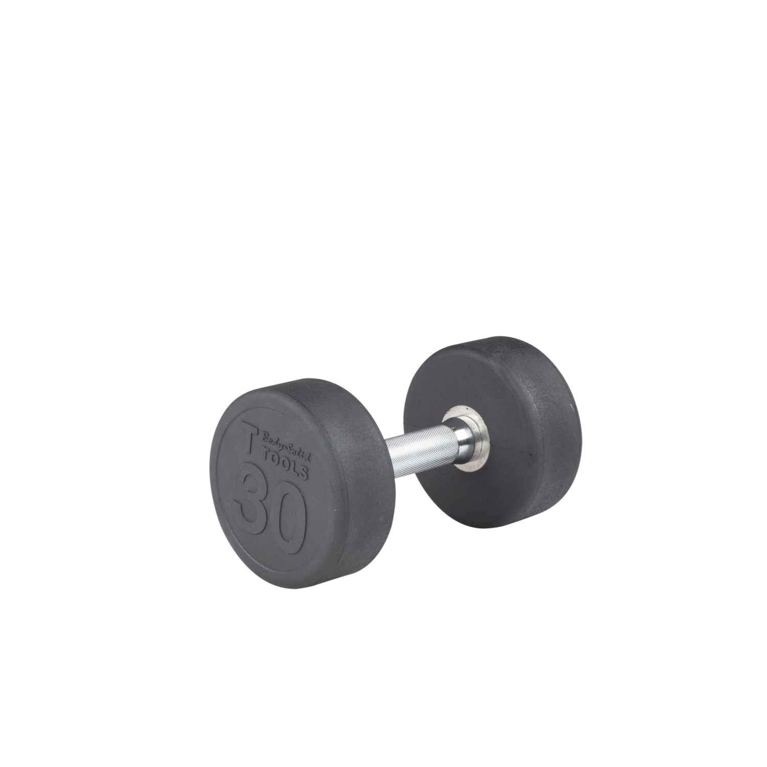 Body-Solid Round Rubber Dumbbells dumbbell Body-Solid Iron 30 lb 