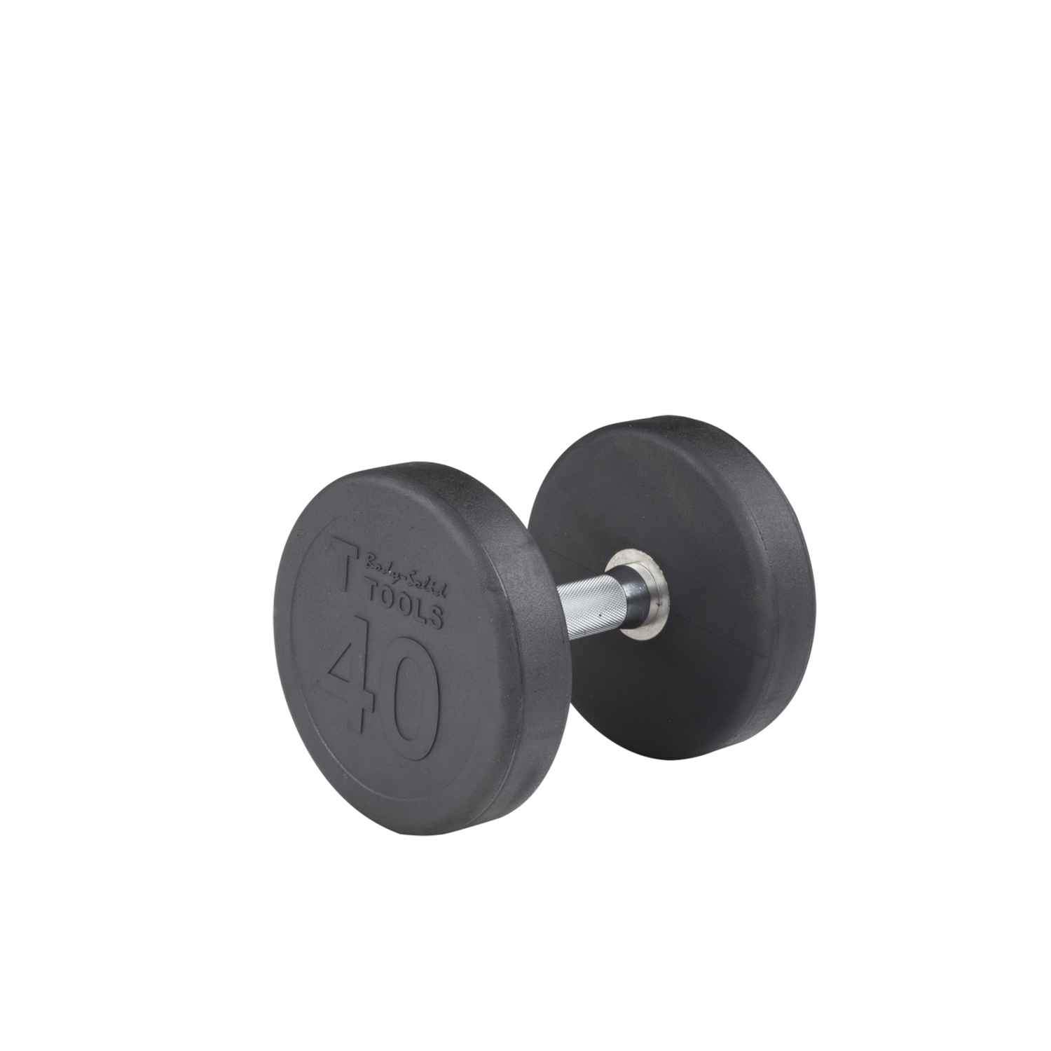 Body-Solid Round Rubber Dumbbells dumbbell Body-Solid Iron 40 lb 