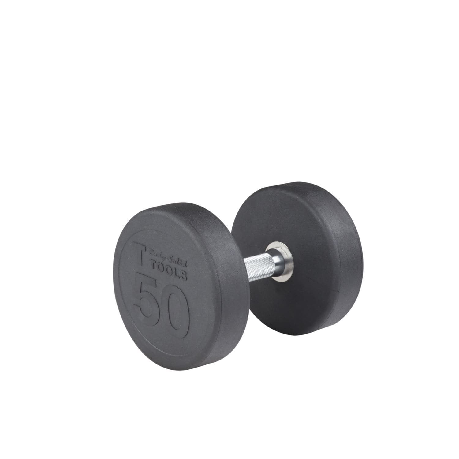 Body-Solid Round Rubber Dumbbells dumbbell Body-Solid Iron 50 lb 