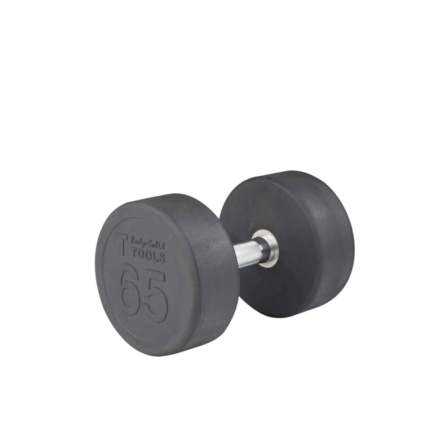 Body-Solid Round Rubber Dumbbells dumbbell Body-Solid Iron 70 lb 