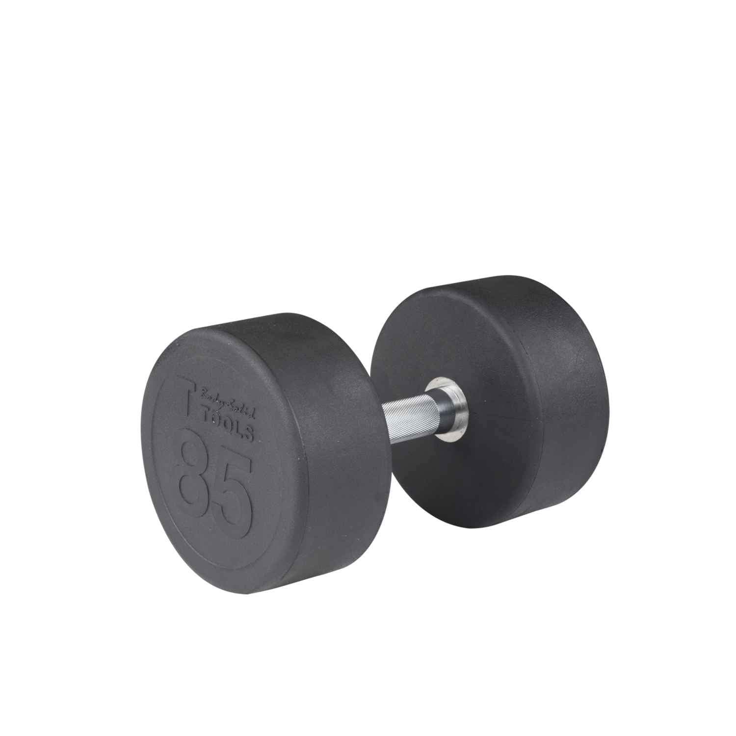 Body-Solid Round Rubber Dumbbells dumbbell Body-Solid Iron 85 lb 