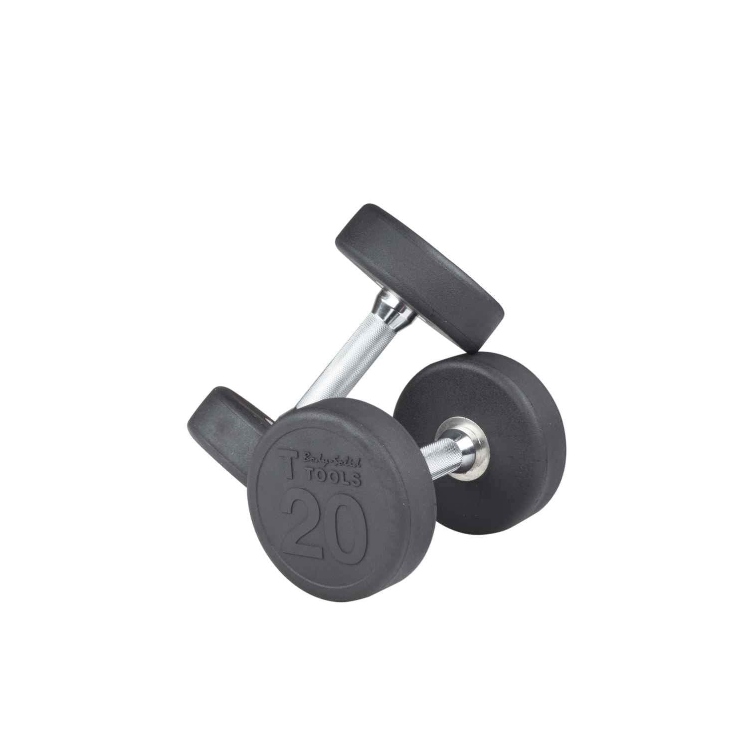 Body-Solid Round Rubber Dumbbells dumbbell Body-Solid Iron 