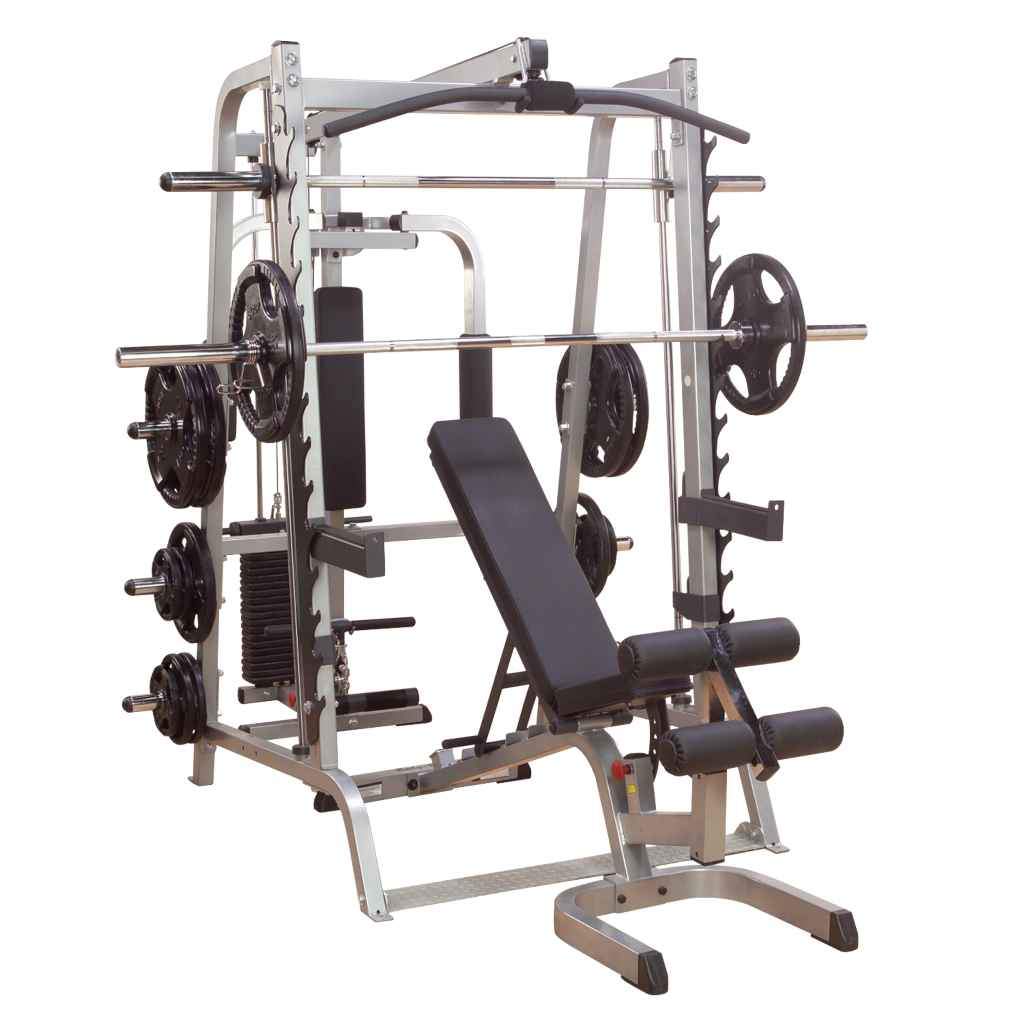 Body-Solid Series 7 Smith Gym (GS348QP4) smith machine Body-Solid 
