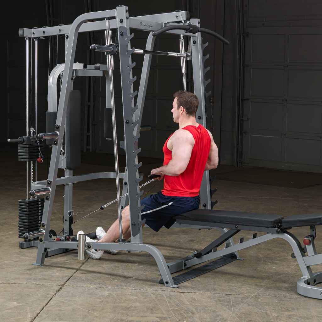 Body-Solid Series 7 Smith Gym (GS348QP4) smith machine Body-Solid 