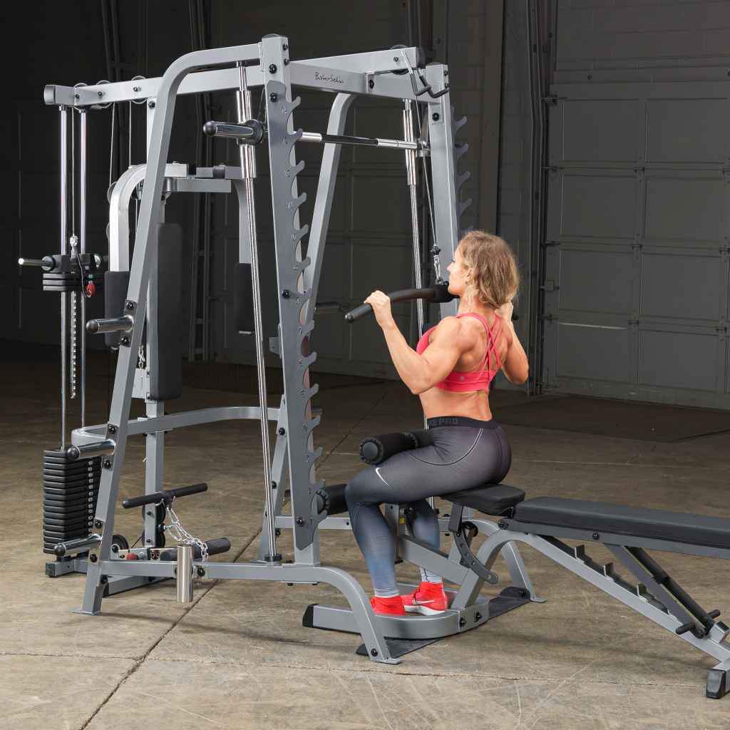 Body-Solid Series 7 Smith Gym (GS348QP4) smith machine Body-Solid 