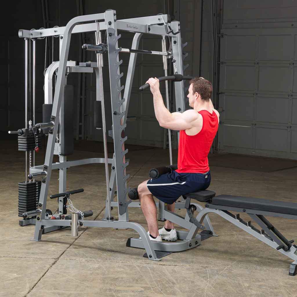 Body-Solid Series 7 Smith Gym (GS348QP4) smith machine Body-Solid 