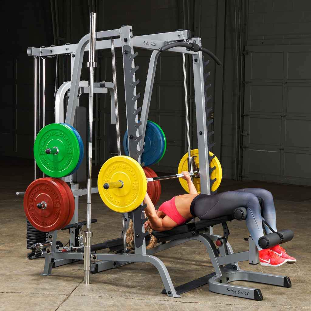 Body-Solid Series 7 Smith Gym (GS348QP4) smith machine Body-Solid 