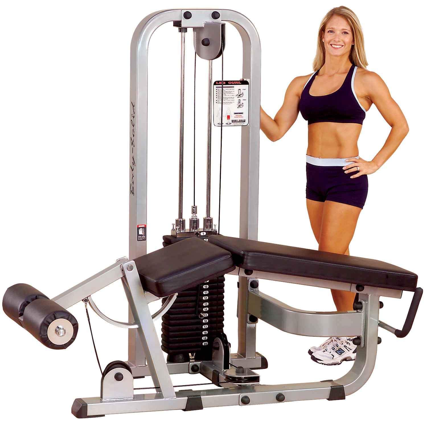 Body-Solid SLC400G Pro Clubline Leg Curl weight machine Body-Solid 