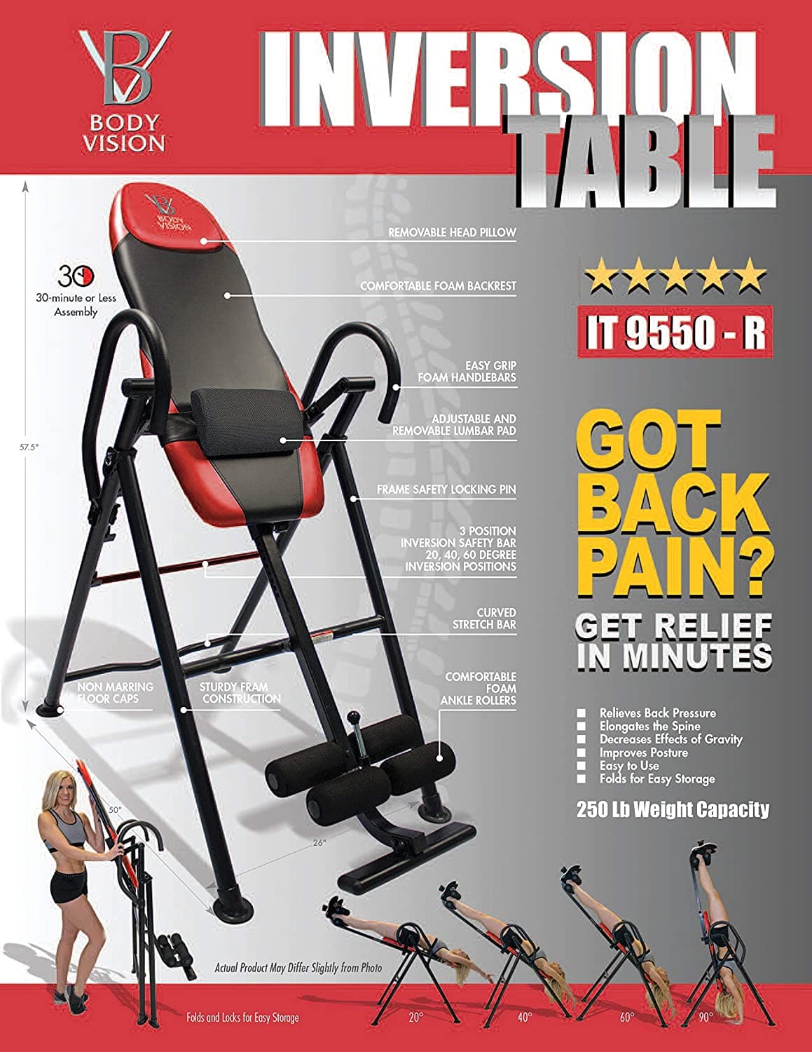 Body vision discount weight bench manual