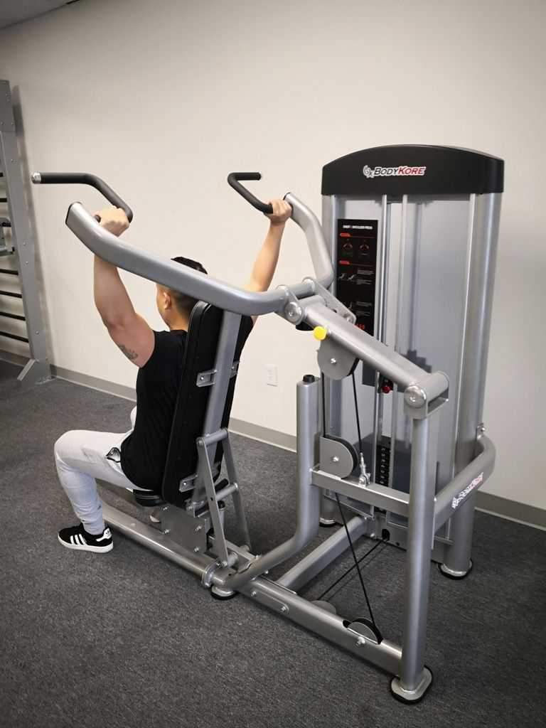 BodyKore Isolation Series – Chest &amp; Shoulder Press – GR640 strength machine BodyKore 