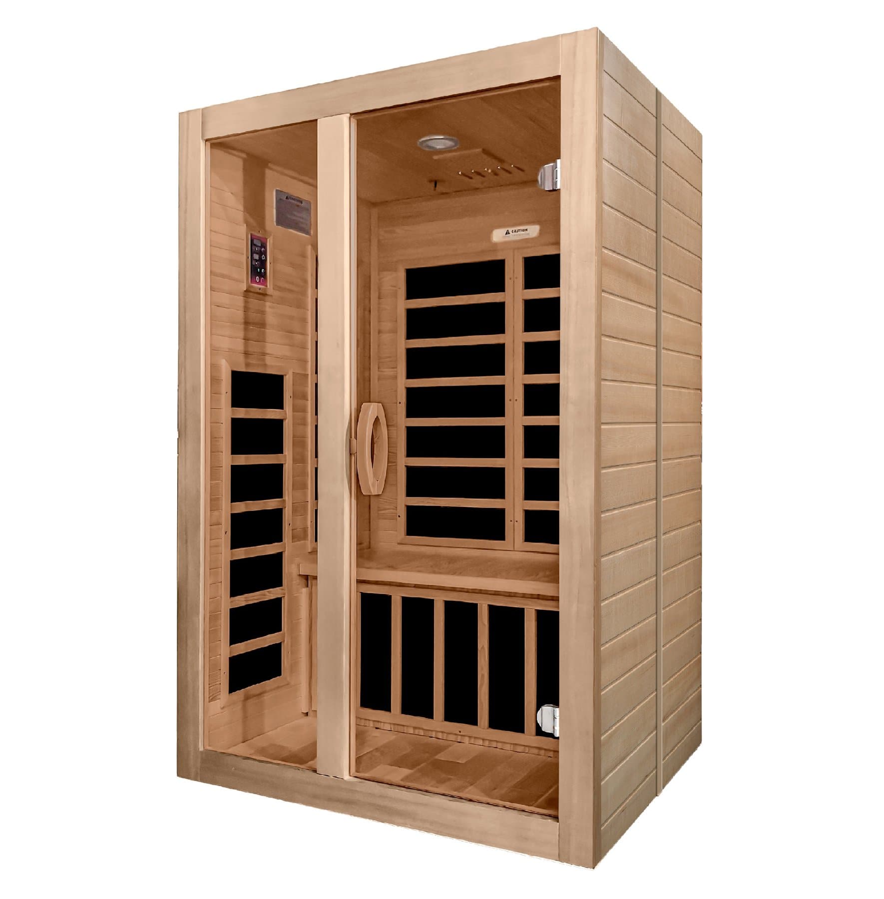 Dynamic &quot;Santiago&quot; - 2 Person Low EMF FAR Infrared Sauna accessory Golden Designs Inc 
