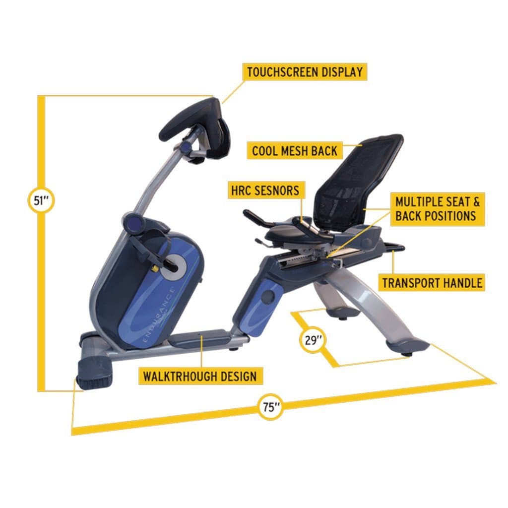 Endurance B5R Recumbent Bike bike Endurance 