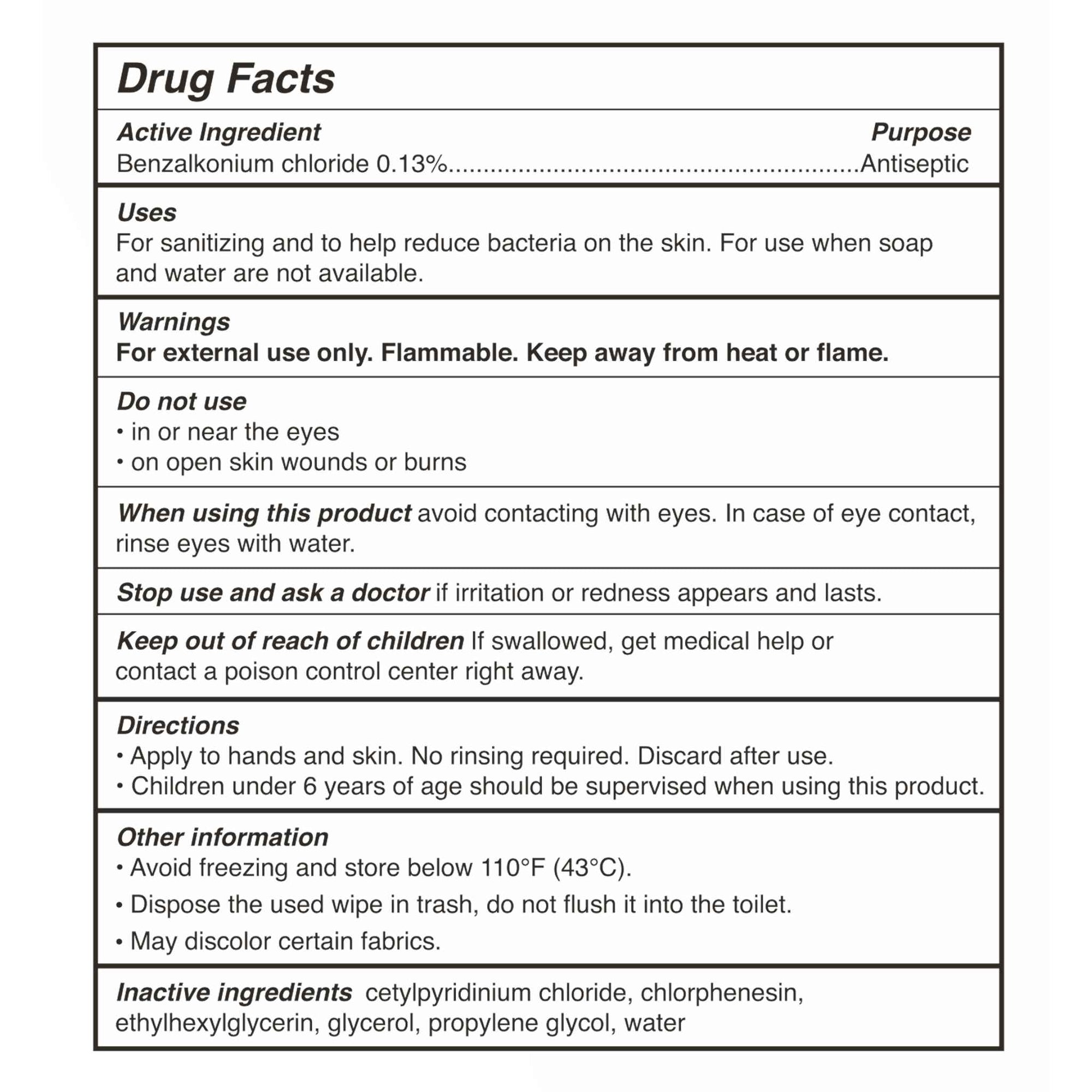 GoodEarth Sanitizing Wipes Bucket - 3200 Total Wipes (800 Wipes per Bucket; 4 Buckets per case) accessory GoodEarth 