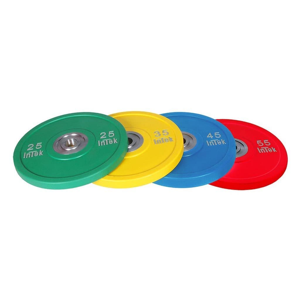 Intek Armor Series Urethane Bumper Plates free weight Intek Strength 