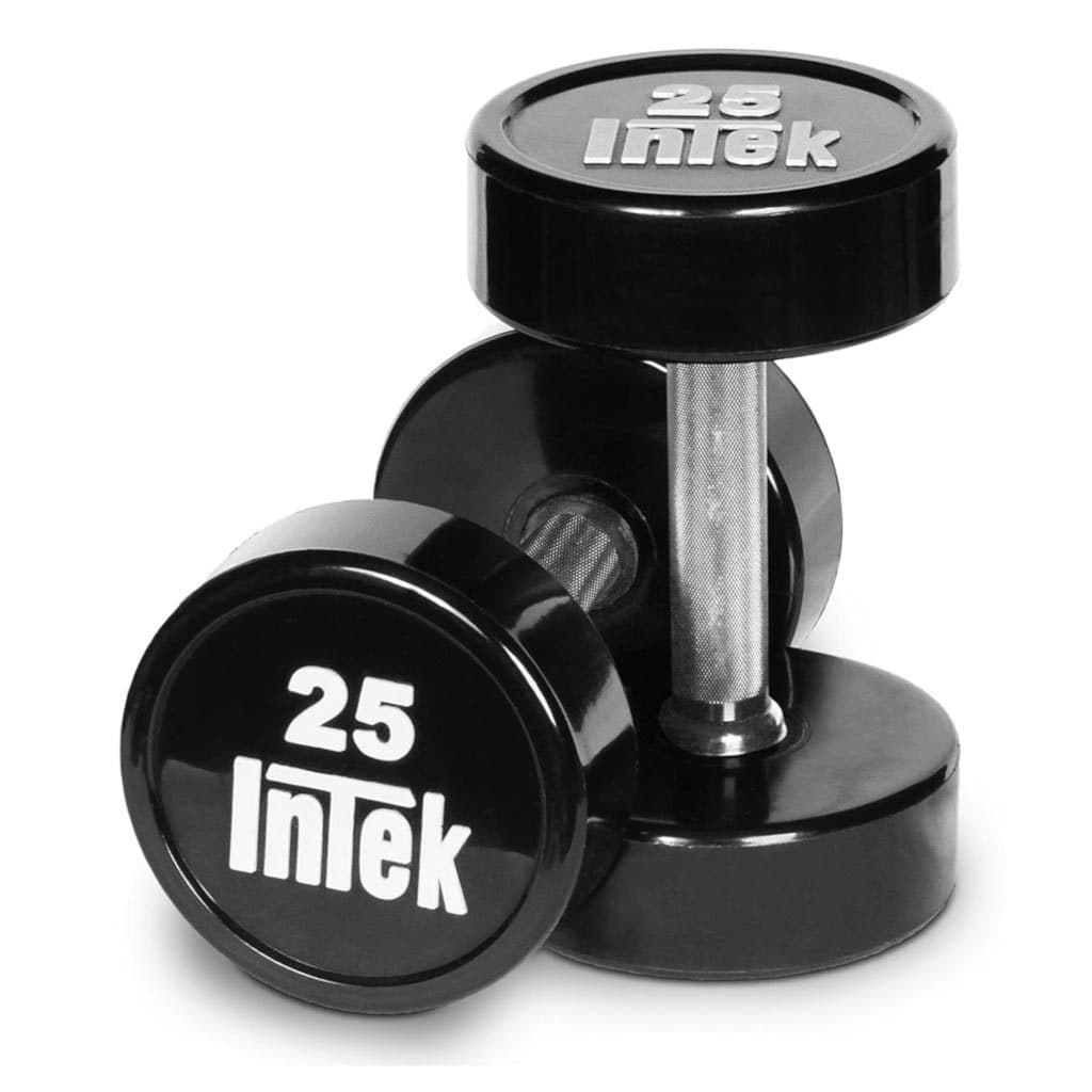 Intek Bravo Series Solid Urethane Dumbbell Set free weight Intek Strength 