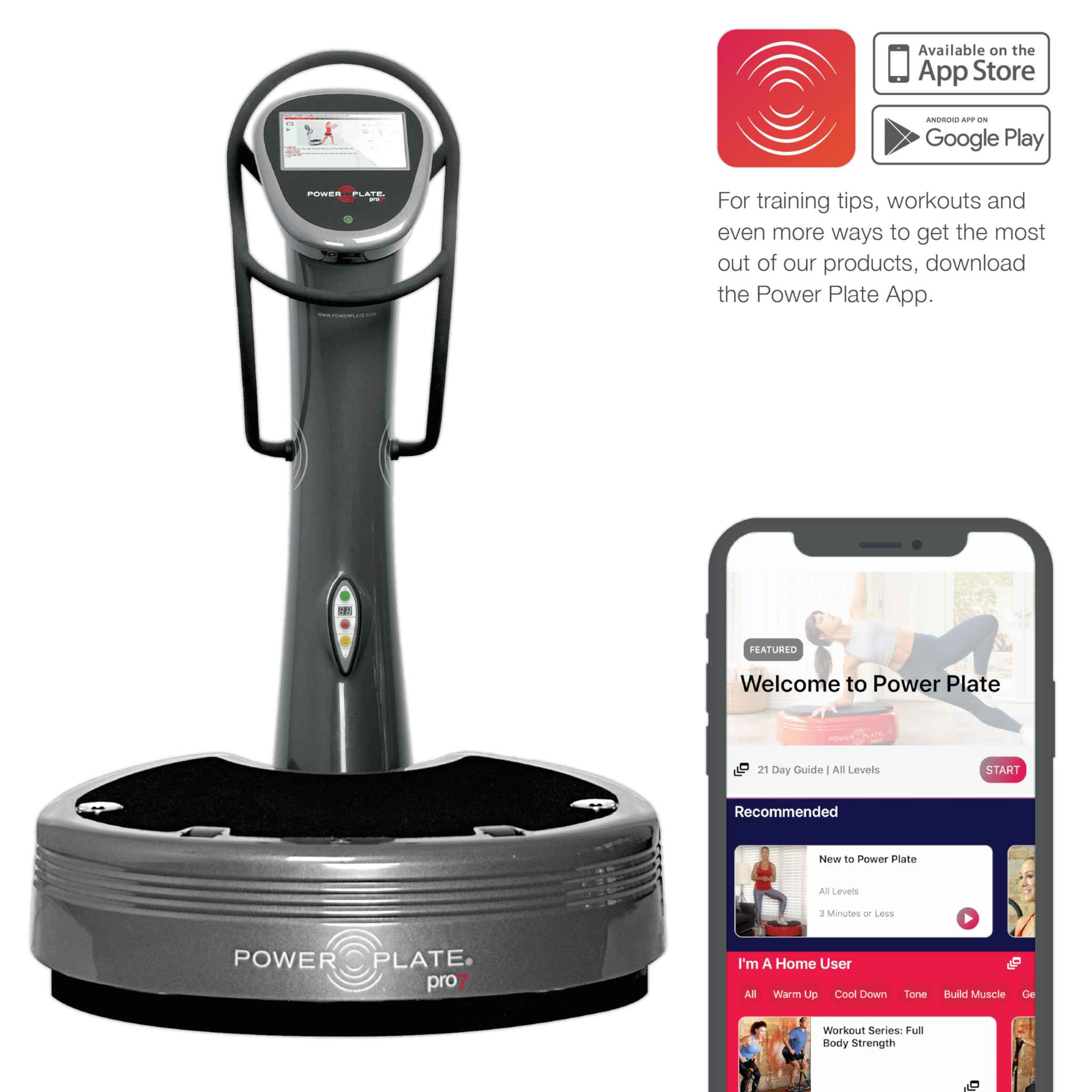 Buy Power Plate Pro7™ at the Guaranteed Lowest Price! Free 