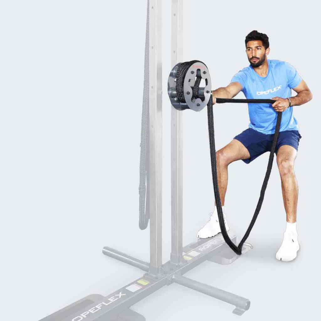 Ropeflex RX505 Friction Rope Training Drum Cardio Training Ropeflex 