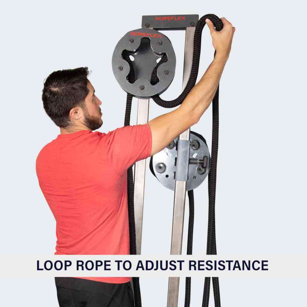 Ropeflex RX505 Friction Rope Training Drum Cardio Training Ropeflex 