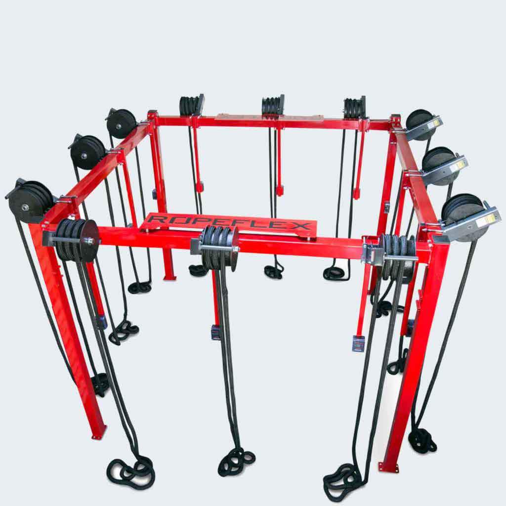 Ropeflex RX8100 Spartan Rope Training Rig Cardio Training Ropeflex 