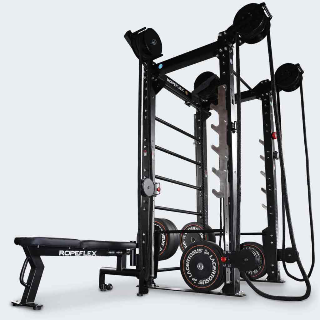 Ropeflex RXB2 Rope Training Flat Bench - Sunburst Fitness Supply