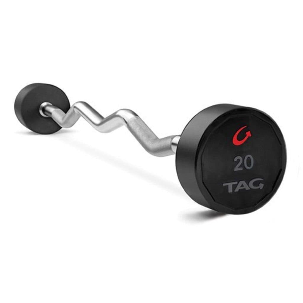 TAG Fitness Fixed Urethane Barbell Set (20 110 lb)